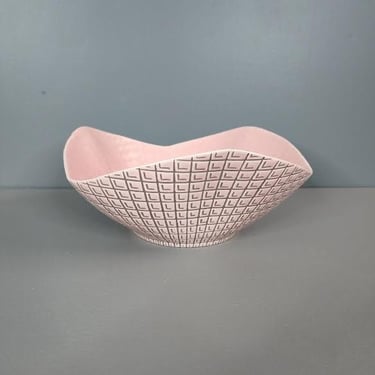 Pink Roselane Pottery 12 Ceramic Bowl 