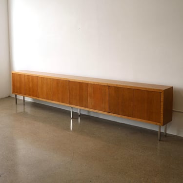 Monumental Oak Credenza 