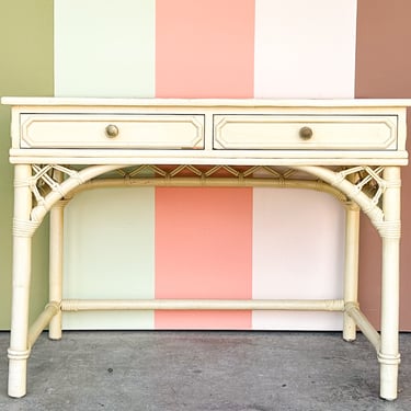 Ficks Reed Rattan Desk