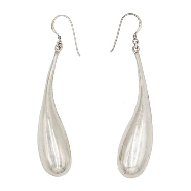 925 sterling silver rain drop earrings, silver dangling earrings, sterling silver earrings, drop earrings, wedding earrings, sterling silver 