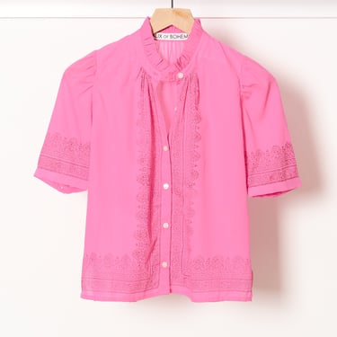 Winn Fuchsia Tile Shirt