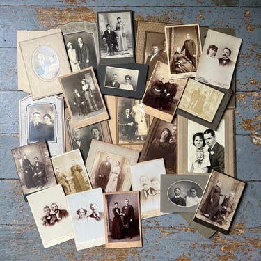 25 Antique Studio Portraits Photos of Couples 