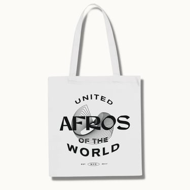United Afros of the World Tote