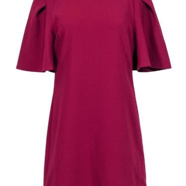 Trina Turk - Magenta Short Sleeve Mini Dress Sz 10