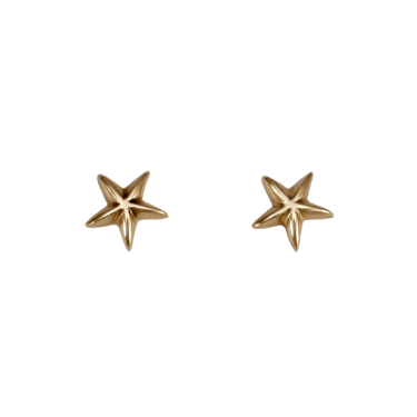 Zara Studs - Brass