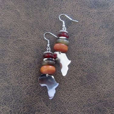 Africa Afrocentric earrings 