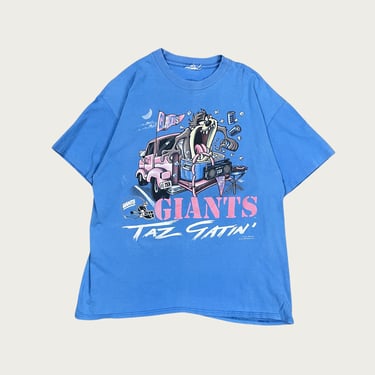 (XL) 1996 NY Giants Looney Tunes Taz Tee