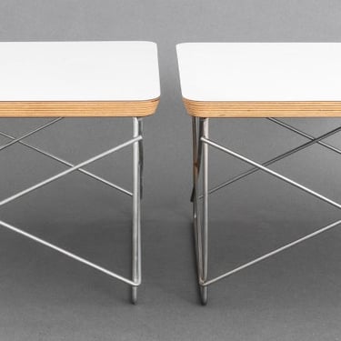 Eames for Herman Miller LTR Side Tables, Pair