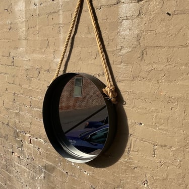 Round Metal Mirror