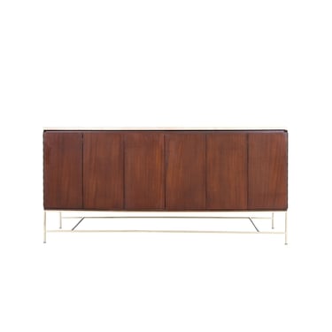 Mid-Century "Irwin Collection" Travertine Credenza by Paul McCobb