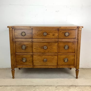 Louis XVI Three Drawer Dresser By Bloomingdale’s 