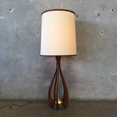 Mid Century Adrian Pearsall Attributed Table Lamp