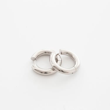 Thick Hoop Earrings