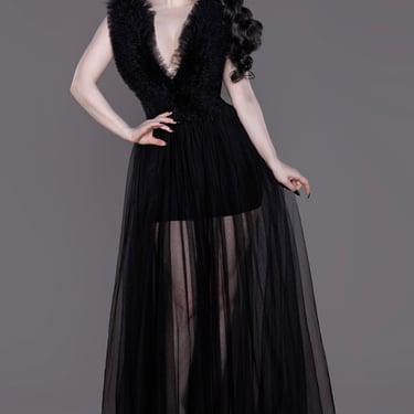 Weasel Wear Yeti Tulle Romper Gown