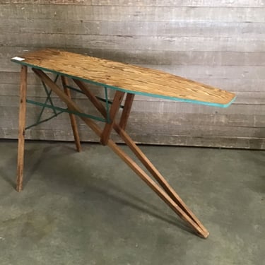 Old Cool Plywood Ironing Board (Tacoma)