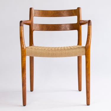 1 of 2 Niels Møller Armchair #67 Vintage 1970s Danish Teak 