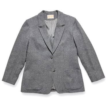 Vintage Women's PENDLETON Wool Donegal Tweed Jacket ~  Blazer / Sport Coat ~ Made in USA ~ 