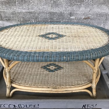 Wicker Coffee Table (Seattle)