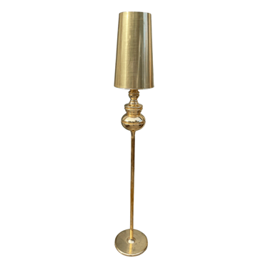 Graceful Guardian Designer Floor Lamp Gold (Shade Included)
