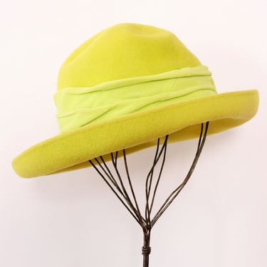 English Chartreuse Felted Hat