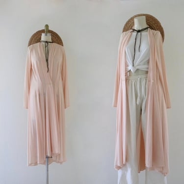 apricot chiffon dress - jacket - 7/8 