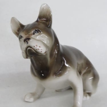 Royal Dux Bohemia French Bull Dog Figurine 2972B