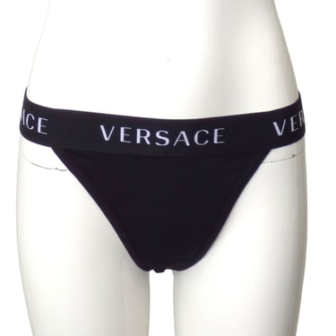 VERSACE- NWT Black Knit Underwear, Waist-32