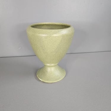 McCoy Floraline Green Planter Vase 