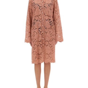 Dolce & Gabbana Women Lace Cordonet Floral Dress