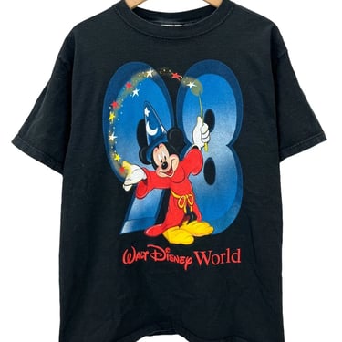Vintage 1998 Mickey Mouse Disney World Fantasia Double Sided T-Shirt Large