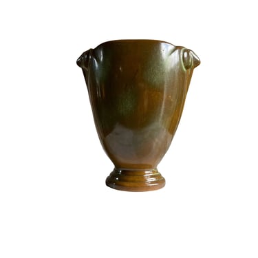 Vintage Frankoma Pottery Ram Ada Clay Prairie Farms Vase #38 