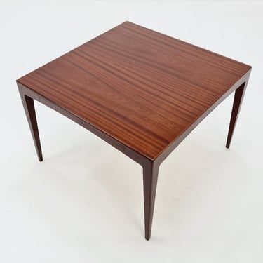 German Mahogany coffee table/ side table By WK Möbel, 1960s 