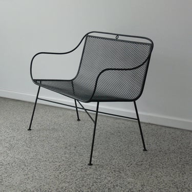 Mid Century Salterini Inspired Wire Mesh Settee 