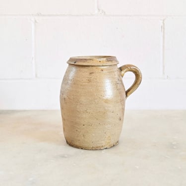 vintage french stoneware vessel