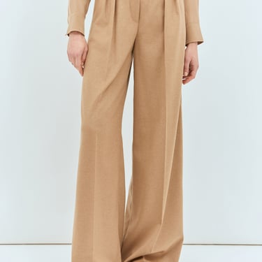 Max Mara Women Wide Camelwool Pants