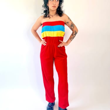 Groovy Terrycloth Jumpsuit