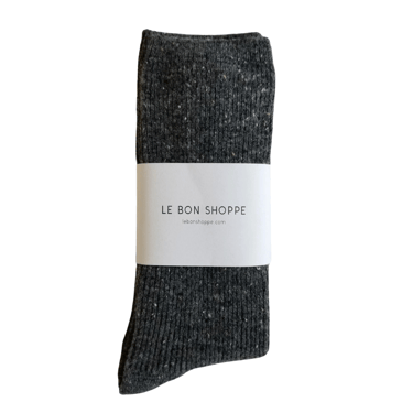 Le Bon Shoppe Snow Socks - Charcoal
