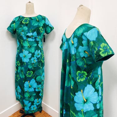 sachin and babi light blue dress Neon Mixed Floral Maxi Dress main image 0