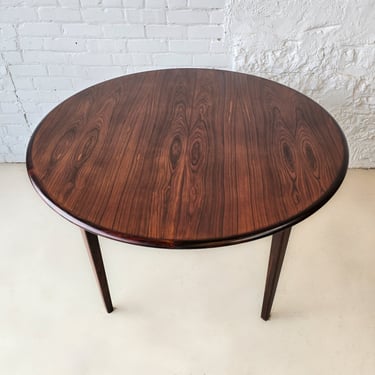 Round Rosewood Dining Table