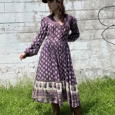 1970’s Adini Purple Dress
