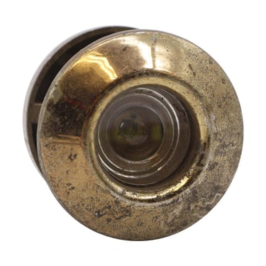 Modern Round Brass B-Safe Door Peephole