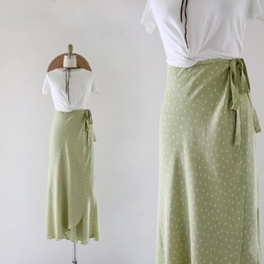 silk wrap skirt - 31 