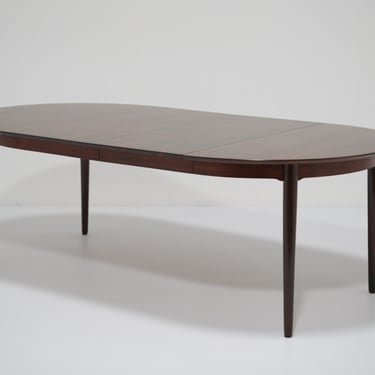 Vintage Danish Rosewood Extending 8 Seater Dining Table by Arne Vodder for Sibast Mobler, 1950s.