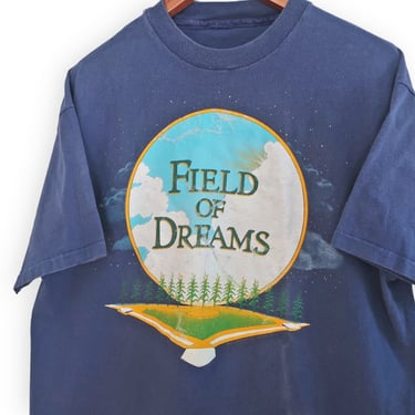 Field of Dream shirt / 80s movie shirt / 1980s Field of Dreams baseball movie promo cotton single stitch Large 
