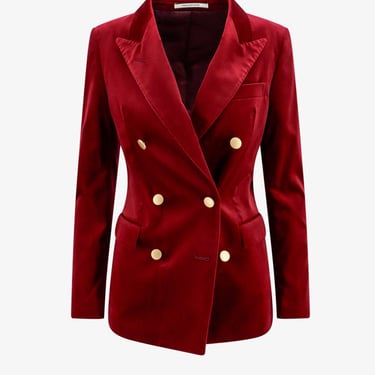 Tagliatore Woman Tagliatore Woman Red Blazers E Vests