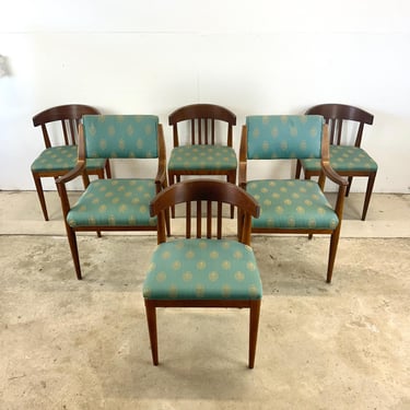 Mid-Century Dining Chairs- Set of Six 