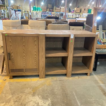 Rustic Solid Oak Wooden Sideboard