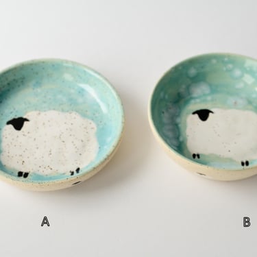 Shallow Sheep Bowls | Handmade Pottery | Handmade Ceramics 