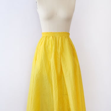Sunshine Yellow Parachute Pocket Skirt S/M