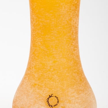 V. Nason &amp; C Venetian Murano Glass Vase ca.1980s